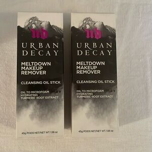 New (Lot of 2) Urban Decay Meltin Makeup Remiver Cleansing Oil Stick